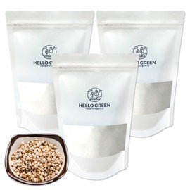 Hello Green Domestic Roasted Job's Tears Powder 500gX3 (Pack) Total 1.5kg / 헬로우그린 국내산 볶은 율무 가루 500gX3(팩) 총1.5kg