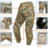 KRYDEX Tactical Men's K3 Combat Pants with Knee Pads (US,