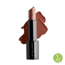 Sigma Beauty Infinity Point Longwear Satin Finish Lipstick for Great Lip Color Makeup, Déjà vu