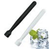 FIBOUND 2 Stück Eiszerkleinerer, Krautstampfer Crusher, Kunststoff Cocktail-Stößel, Mojito Stampfer,