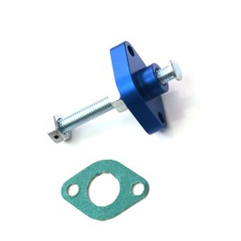 MC MOTOPARTS Blue CNC Manual Cam Chain Tensioner Compatible with VN1600 06-08 ZL600 Eliminator 86-87 VN 750 Vulcan 86-06