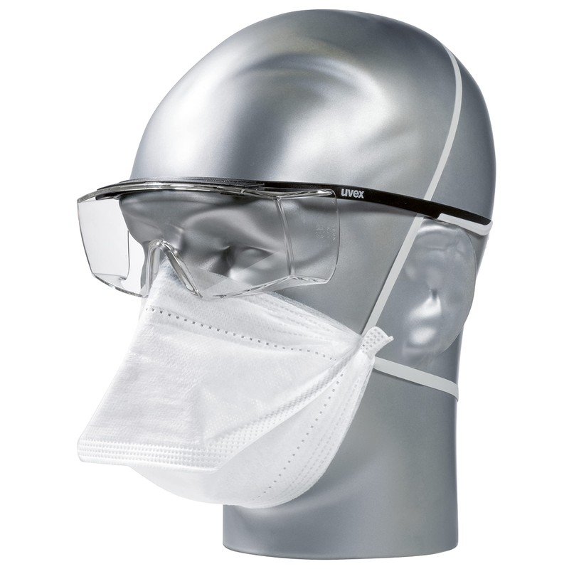 Uvex SLR Notebook Protective Glasses ubekkusu Super F OTG over