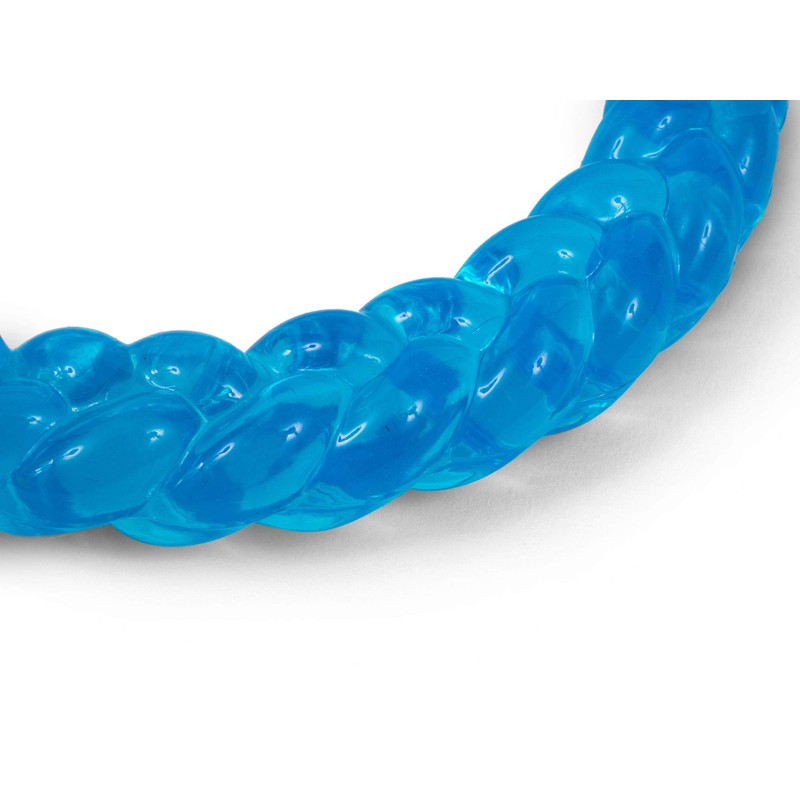 Petface (Toyz by Petface) Twist Ring, Blue/Green/Pink