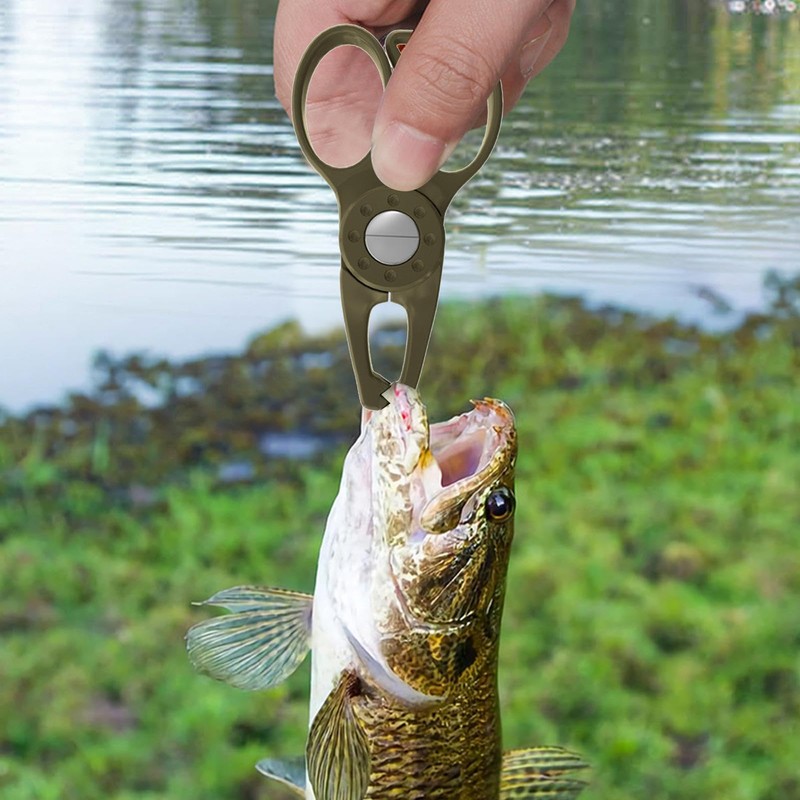 Fish Pliers Hook Remover,Small Split Ring Pliers - Serrated Split