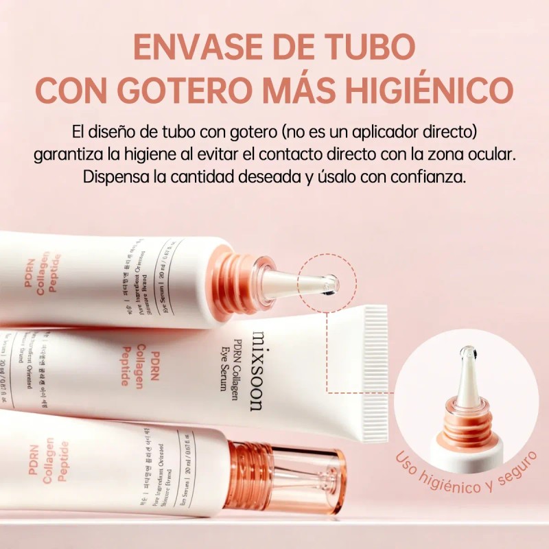 Mixsoon Sérum De Ojos Pdrn Colágeno Reafirmante 20ml