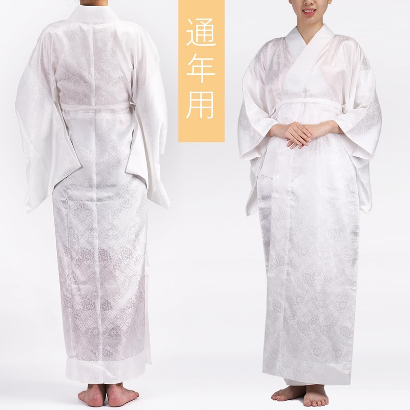 [TOuWA] Nagajuban, Kimono Inner, Washable, Half Collar, Tailored Design, All