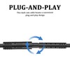 wedfish 10Ft 4 Pin Backup Camera Extension Cable,3mm Thickened DC