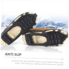 minkissy Climbing Shoes Grippers Studs Anti-Slip Crampon Winter Boot Ice