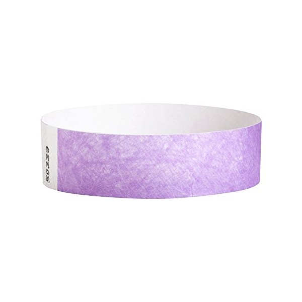 3/4" Tyvek Solid Color Wristbands - Event Identification Wristbands. Paper-Like