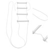 Bed Ladder Assist Luminous Portable Universal Handle Grip White Bed