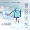 4 Pack Frameless Shower Door Bottom Seal, 1/4 x 39