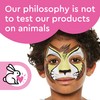 Snazaroo Pennello Professionale Face Painting, Bianco, Grande Piatto