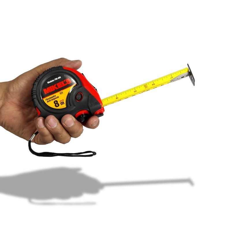 MIKEL'S FM-8M, Flexómetro Anti-Impacto 8 M