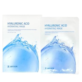 Jinshop Hyaluronic Acid Skin Moisture Soothing Moisturizing Wrinkle Elasticity Pack Sheet Mask / 진샵 히알루론산 피부 수분 진정 보습 주름 탄력 팩 시트 마스크