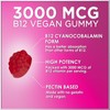 B12 Gummies for Adults, Extra Strength Energy 3000 mcg -
