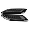 TKSE Air Vent Wing Trim, Universal Carbon Fiber Exterior Hood
