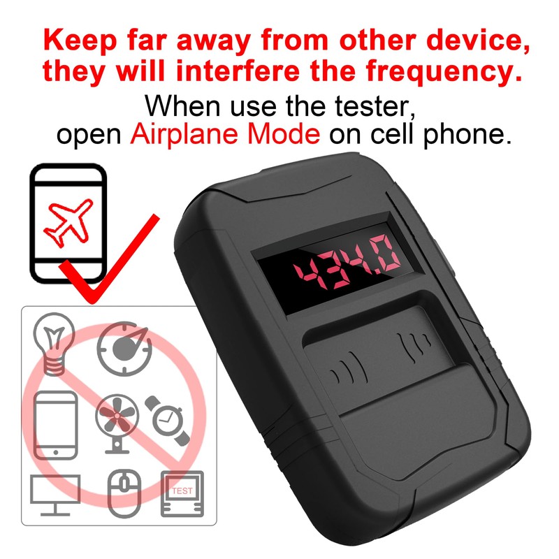 WOYO Car Key Fob Tester RF Frequency Tester 10 MHZ-1000