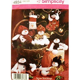 Simplicity 4934 Snowmen
