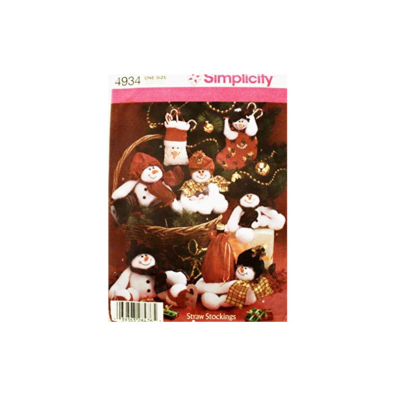 Simplicity 4934 Snowmen