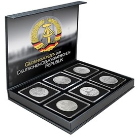 A Cauldron Colourful - 6 Coins - 5 Mark Commemorative Coins German Democratic Republic