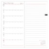 Daigo E1308 2025 Planner, Appointment Weekly Left, Black, Begins December