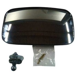 Forklift Mirror, Plastic, Metal, Black