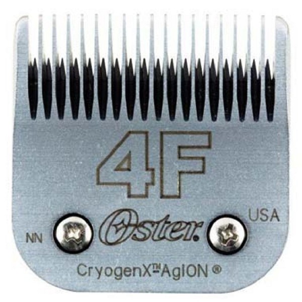 Oster Elite CryogenX Professional Animal Clipper Blade, Size # 4F