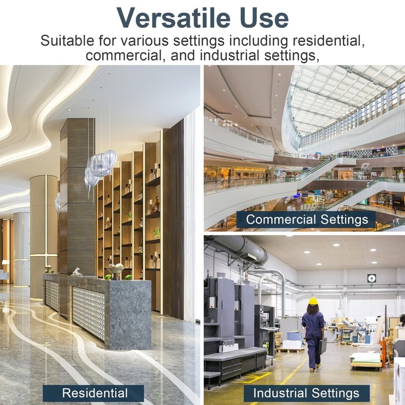 Fire Sprinkler Covers, 4pcs White Flat Cover Plate Fire Sprinkler