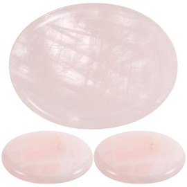 FOMIYES Extensión De Pestañas Piedra De Jade 3 Uds. Piedra De Jade Redonda Pegamento Para Pestañas Paleta Soporte Para Injerto Almohadilla Soporte Para Pestañas Postizas Base Herramienta