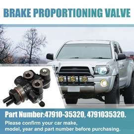 X AUTOHAUX Brake Proportioning Valve for Toyota Tacoma 1995-2004 Load Sensing Proportioning Valve Assembly Replace 47910-35320 4791035320