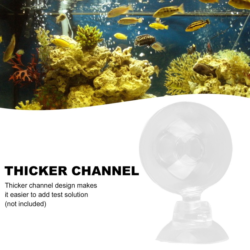 CO2 Glass Drop Checker Transparent Carbon Dioxide Drop Checker for