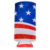 American Flag Vintage 24 oz. Can Coolie (2 pack)