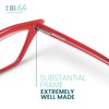 Red Funky Cat Eye Reading Glasses for Women with Sturdy