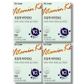 Dr.Lin Supercritical Vitamin K2 30 tablets 4 boxes / 닥터린 초임계 비타민K2 30정 4박스