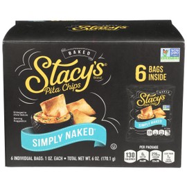 Stacys Snacks, Pita Chips, 6 Ounce