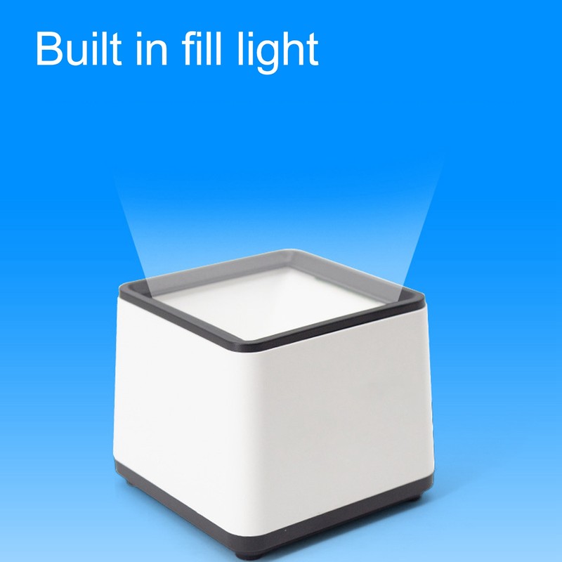 Hands Free Barcode Scanner Voice Announcement Quick Response 2D Desktop
