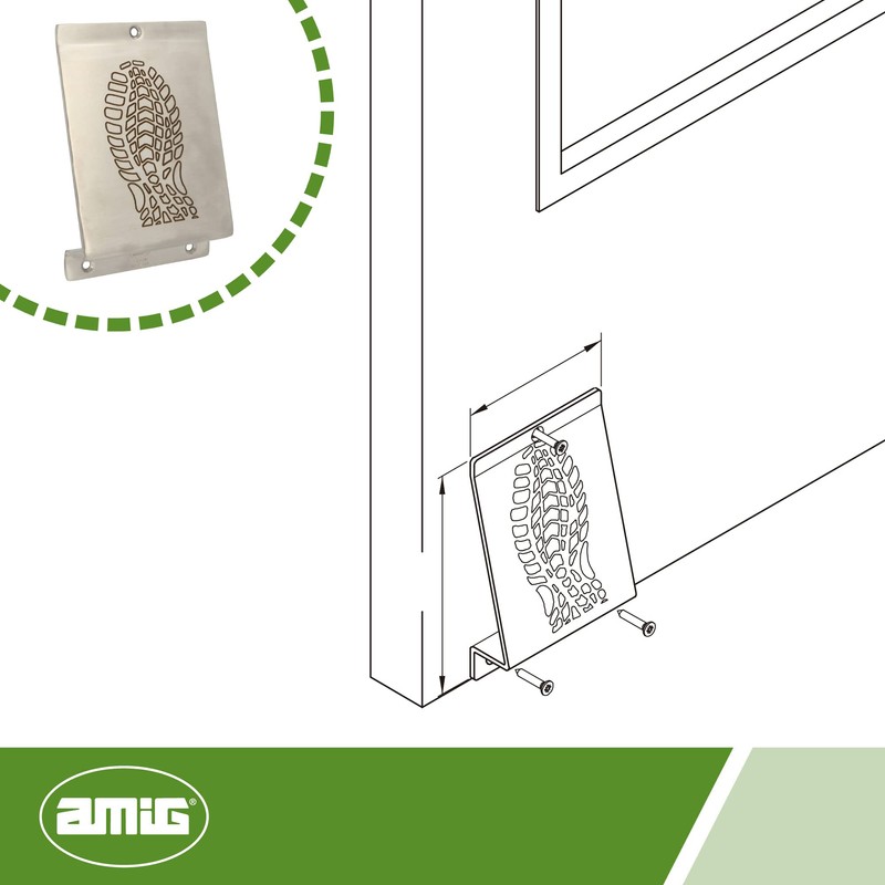 Amig - Foot Pedal Mod.1 to Push Open Heavy Doors