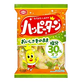 30% Salt Reduced Happy Turn, Kameda Seika, 3.3 oz (95 g)