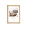 LADONNA SF14-P-NT Photo Frame, Picture Frame, Postcard Shape, Natural