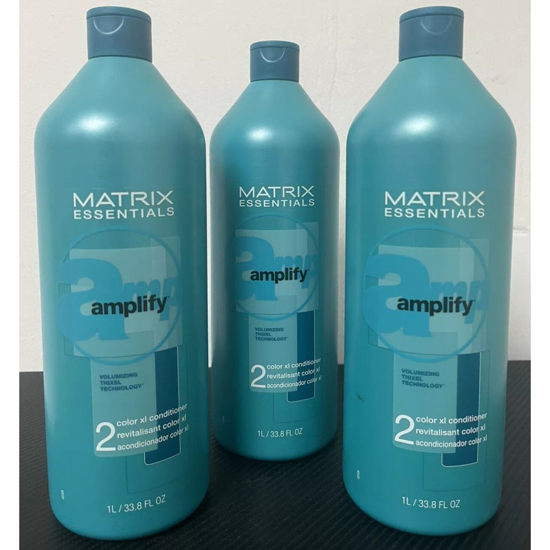 Matrix 3-Pack Matrix Essencial amp 2 Amplify Conditioner Revitalizing Color
