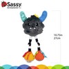 Sassy Confetti Yeti Chime Toy | Hanging Developmental Attachable Toy