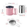 Emime 3 in1 Stainless Steel Flour Sifter for Baking 3