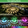 Bright Solar Pathway Lights 6 Pack,Color Changing+Warm White LED Solar
