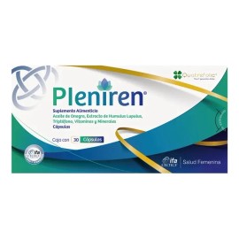 Pleniren C/30 Cápsulas Suplemento Alimenticio Salud Femenina