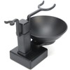 Stainless Steel Shaving Razor Brush Holder Household Soap Bowl Shaving