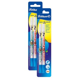 Pelikan 258M/2/B Ink Eraser Super Sheriff Eraser Tip M, Multi-Tip (1, 2 Packs/M)