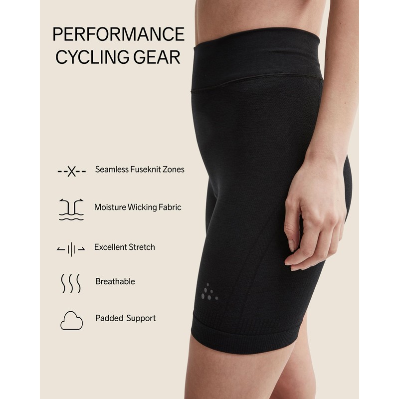 Craft Fuseknit - Boxer da Ciclismo da Donna, con Strato