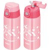 Thermos FJO-600WFDS P Vacuum Insulated 2-Way Bottle, Minnie Pink 2-Way