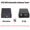 ATU-100 EXT Antenna Tuner for Ham Radio, GOOZEEZOO V3.2 1.8-55MHz