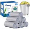 Hommaly 2.6 Gallon Grey Trash Bags, 300 Count, Waste Bag,